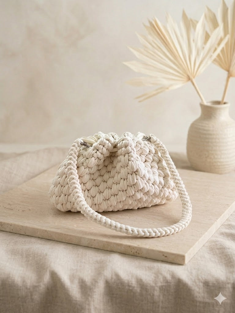 Pouch bag BOTTEGA cotton