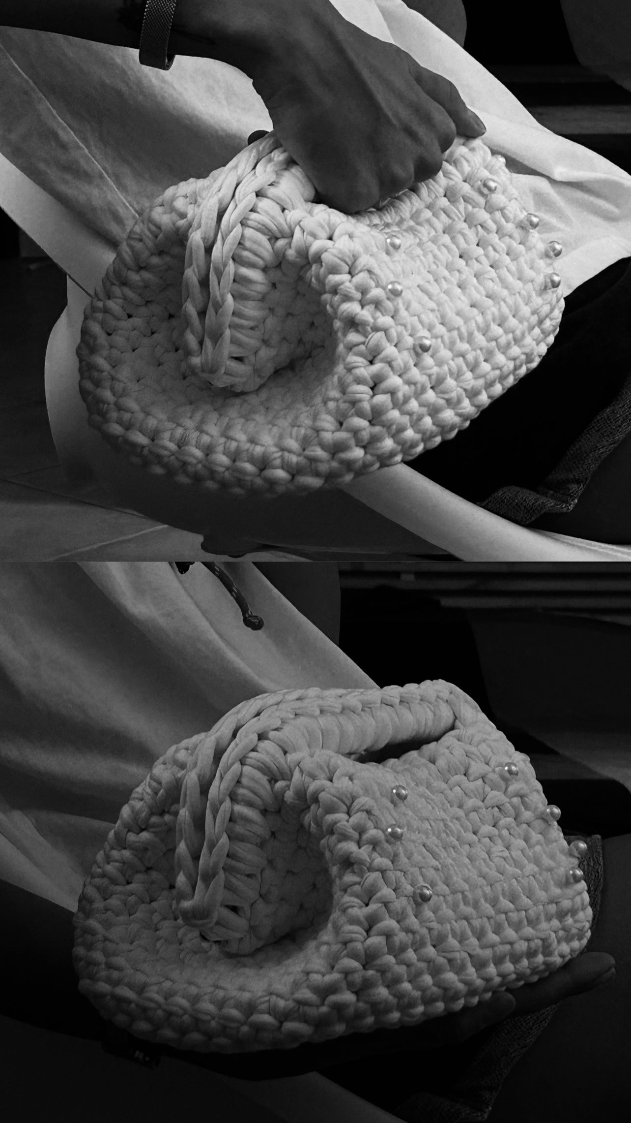 Clutch bag PERLA big